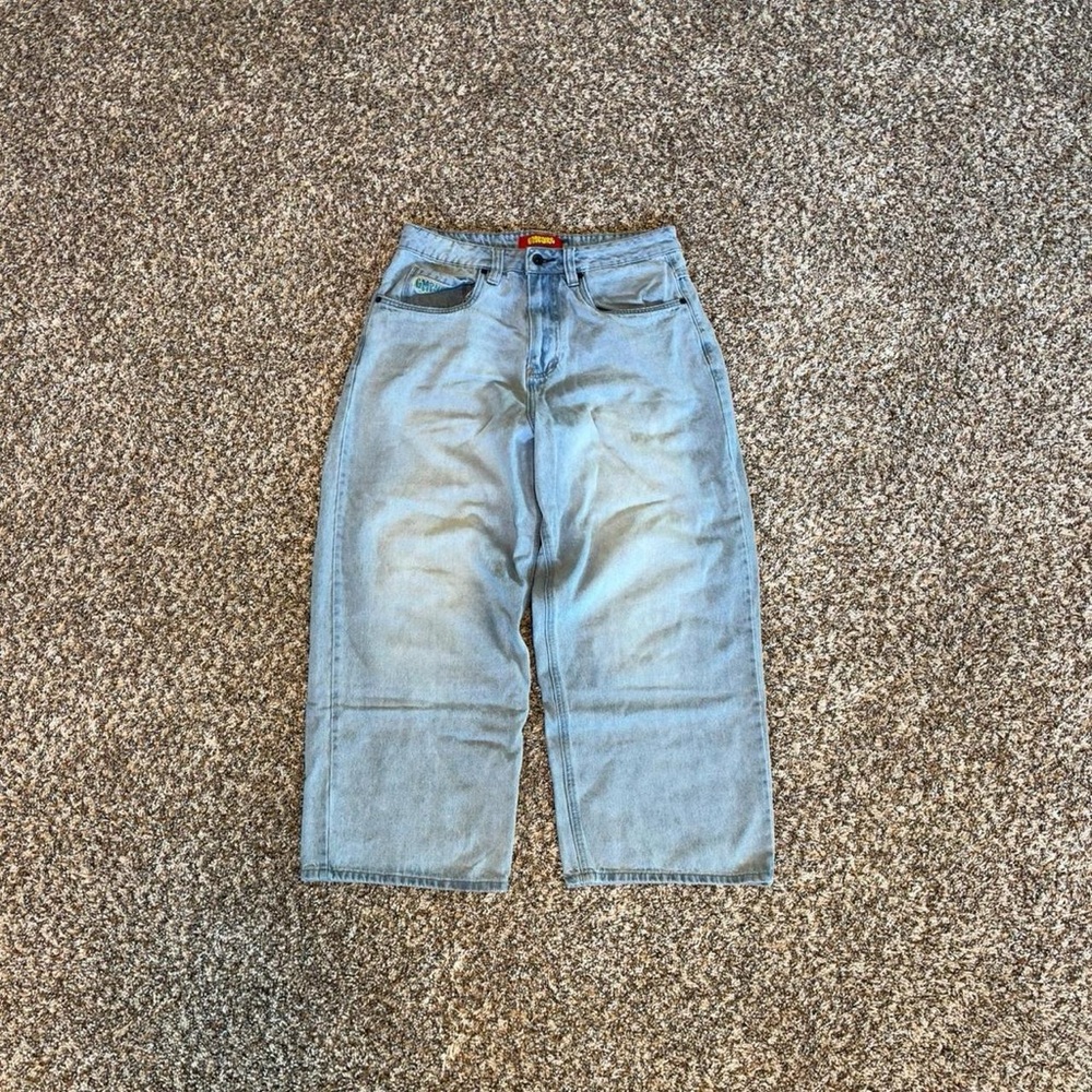 Casual Light Blue Denim Jeans
